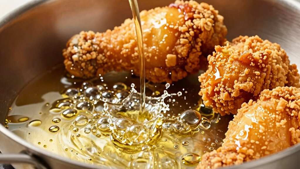 control heat fry precisely