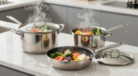 cookware capacity and size