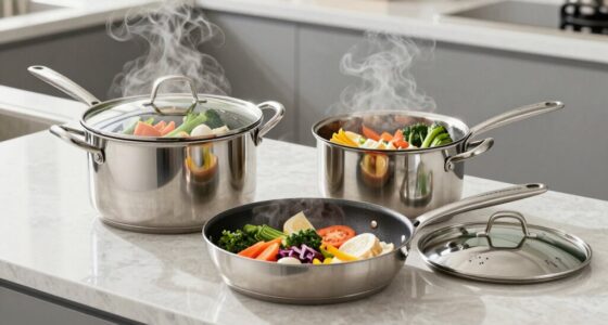 cookware capacity and size