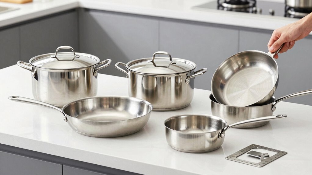 cookware size durability storage