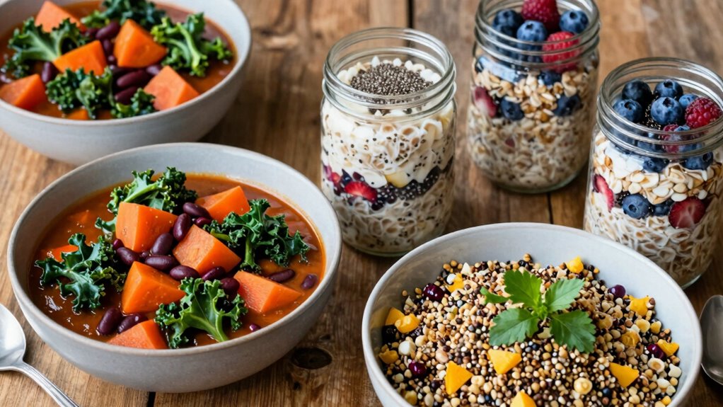 easy high fiber meal prep