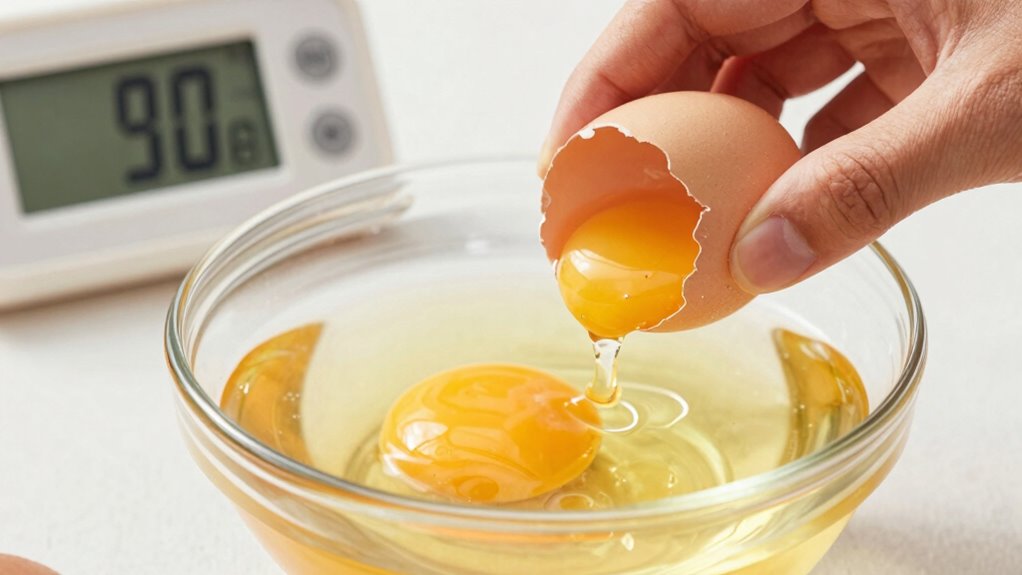 egg temperature improves peeling