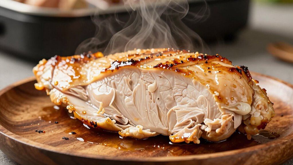 gentle reheating preserves moisture