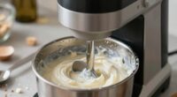 improper initial ice cream preparation