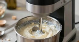 improper initial ice cream preparation