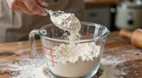 inconsistent flour measurement methods