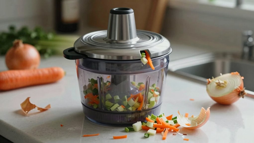 incorrect initial food processor setup