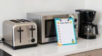initial appliance setup checklist