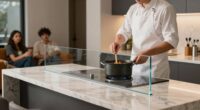 kitchen guest barrier trick