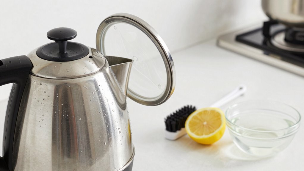 maintain clean electric kettles
