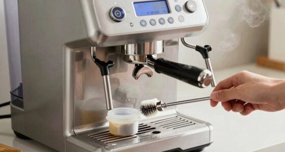 maintain clean espresso machine