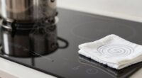 maintain clean induction cooktop