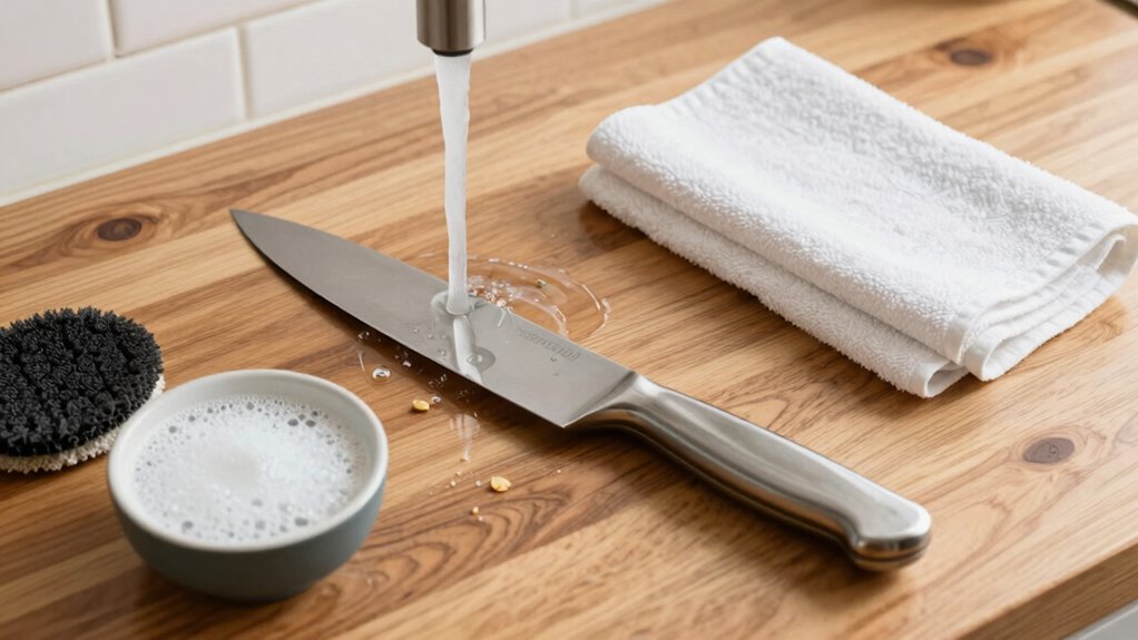 maintain sharpen store knives