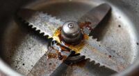 oily beans clog grinders