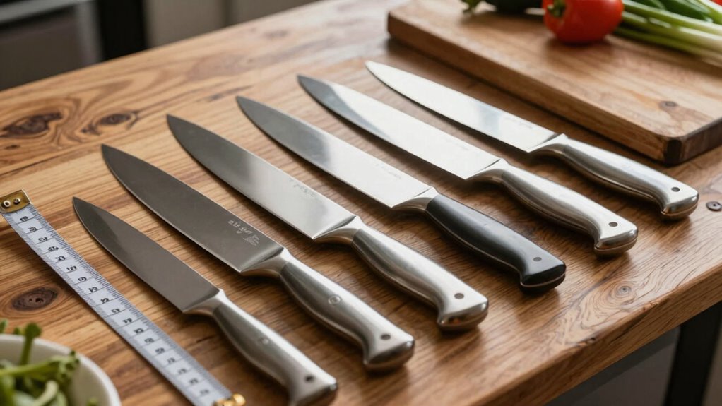 optimal knife size and ergonomics