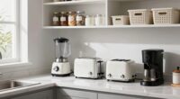 organize small appliance storage