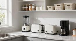 organize small appliance storage