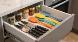 organized drawers improve cooking