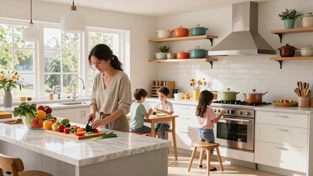organized kitchen efficient meal prep