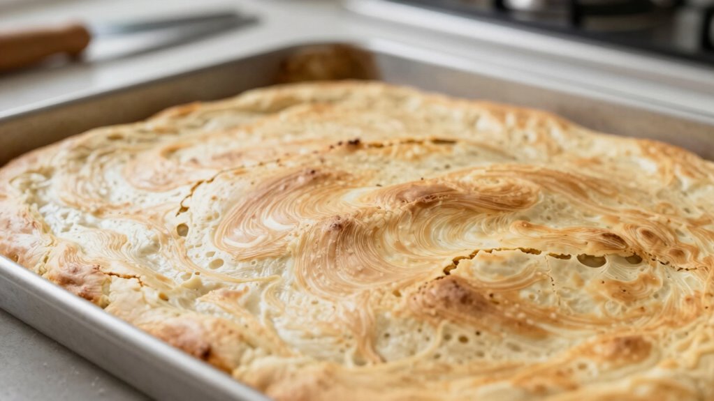 overmixing causes baked failure
