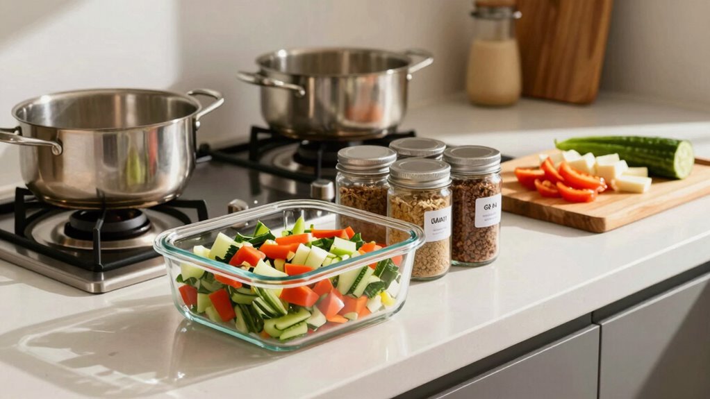 preparing snacks ahead