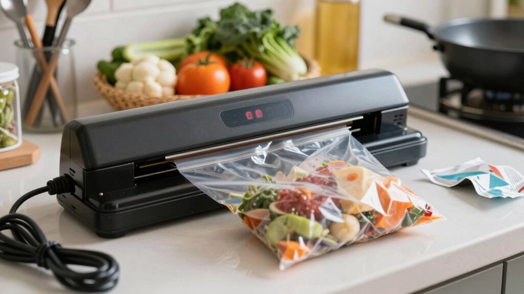proper vacuum sealer setup