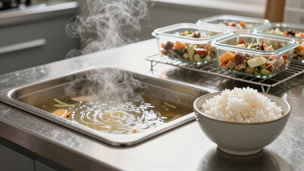 quick safe food cooling methods