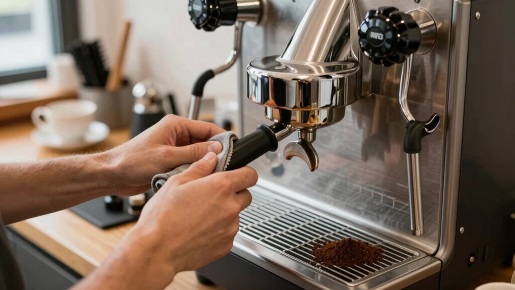 regular espresso machine maintenance