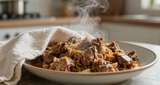 resting enhances reheated food