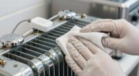 safe cleaning of heating components