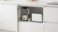 simple appliance garage design