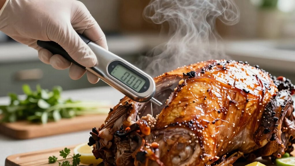 use thermometer for safety
