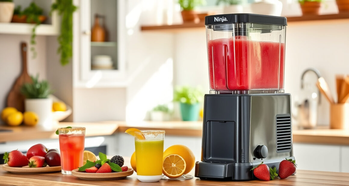 Cool Off This Summer with the Ninja SLUSHi Frozen Drink Machine
