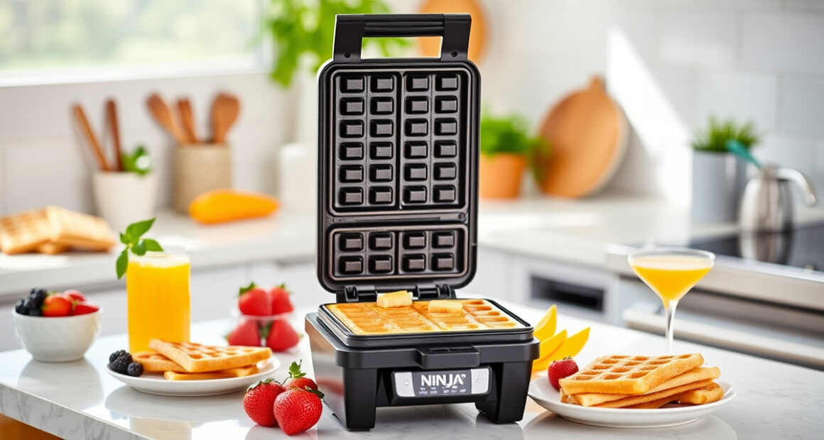 Master Perfect Summer Waffles with the Ninja Belgian Waffle Maker Pro