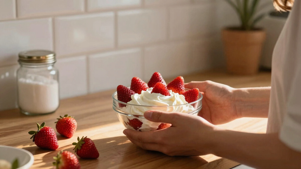 Strawberries and Cream