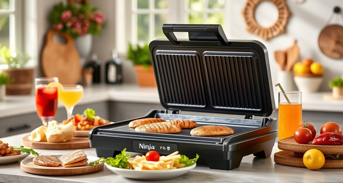 Summer Grilling Made Easy with the Ninja Foodi Pro 5-in-1 Indoor Grill