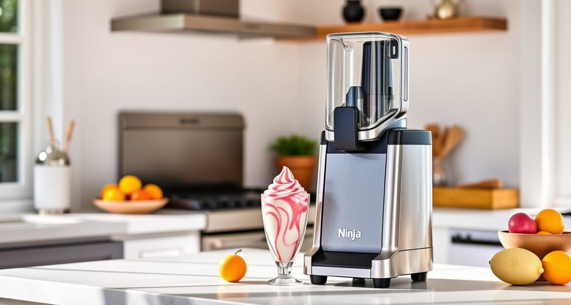 Cool Off This Summer with the Ninja NC701 CREAMi Swirl Ice Cream Maker