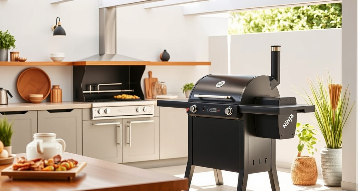 Ninja Outdoor Woodfire Pro XL Grill & Smoker: Summer BBQ Essential