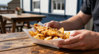 Real Authentic British Fish And Chips 🇬🇧