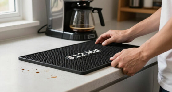 This $12 Mat Elevates Coffee Stations And Protects Countertops From Stains (It’s Super Absorbent!)