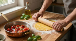 Pasta Sfoglia Con Pomodorini Caramellati