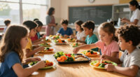 School Food Surges In Global Coverage