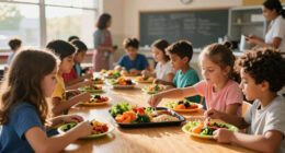 School Food Surges In Global Coverage