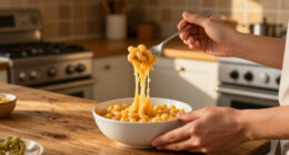 The Secret To The Perfect Mac & Cheese Pull