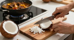 Why Coconut Is Essential To Beef Rendang