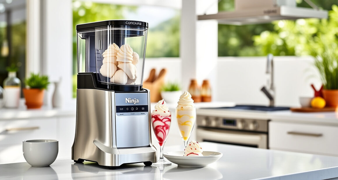 Beat the Summer Heat with Ninja NC701 CREAMi Swirl Ice Cream Maker