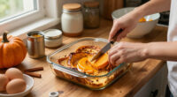 Make-Ahead Pumpkin French Toast Casserole