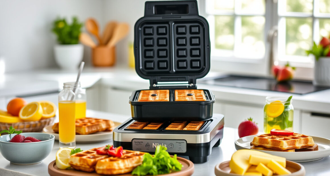 Make Summer Pool Parties Sweeter with the Ninja Belgian Waffle Maker Pro