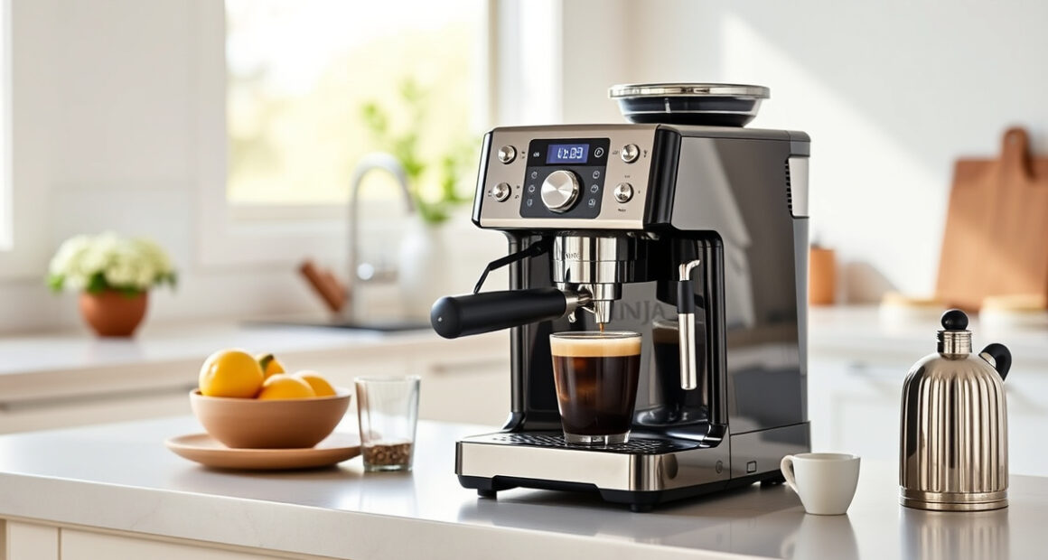 Ninja Luxe Café Pro Espresso Machine by David Beckham: Summer Coffee Elegance