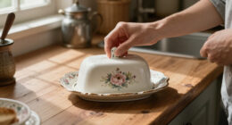 This Ceramic Butter Dish Looks Like An Antique Family Heirloom